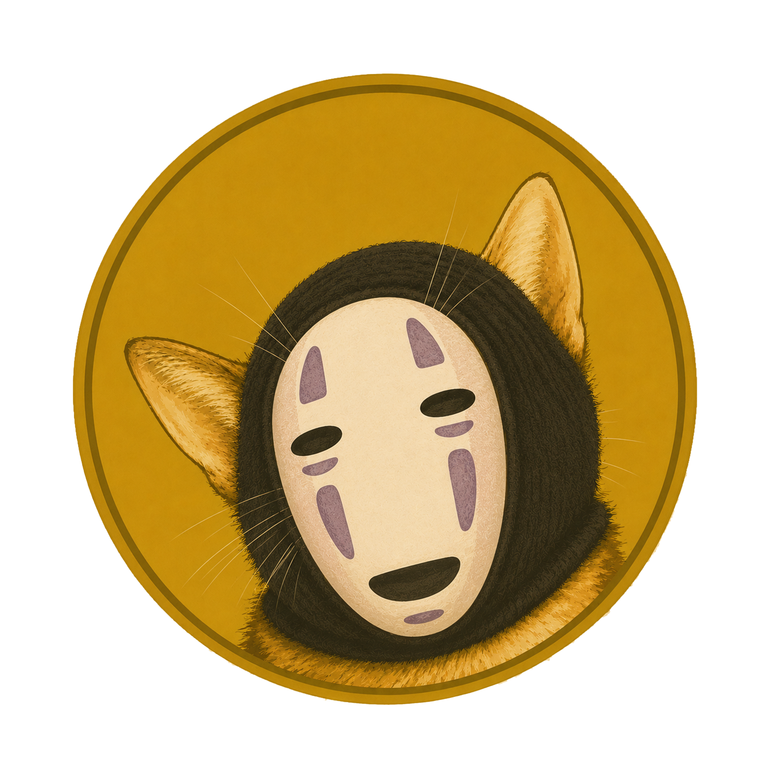 Cate Wif Mask wearing the No Face mask